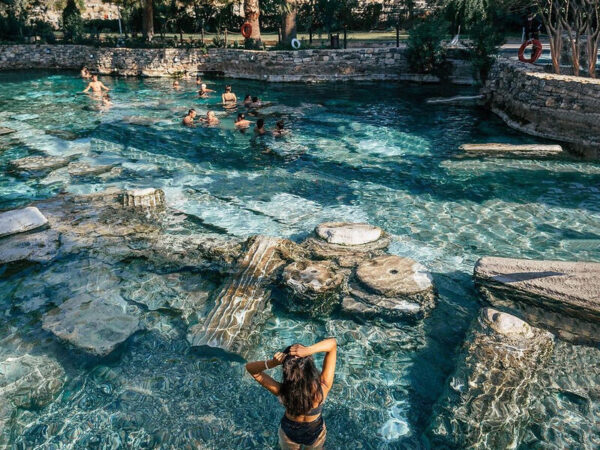 Pamukkale Day Tour from Side | Cleopatra Pool & Travertines Included