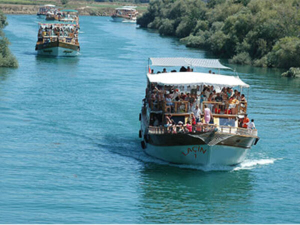 Day Trip from Alanya: Manavgat Boat Tour with Bazaar & Waterfall Stop