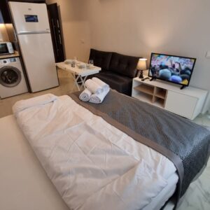 Kleopatra Beach Damlataş 1+1 Apartment Family Flat