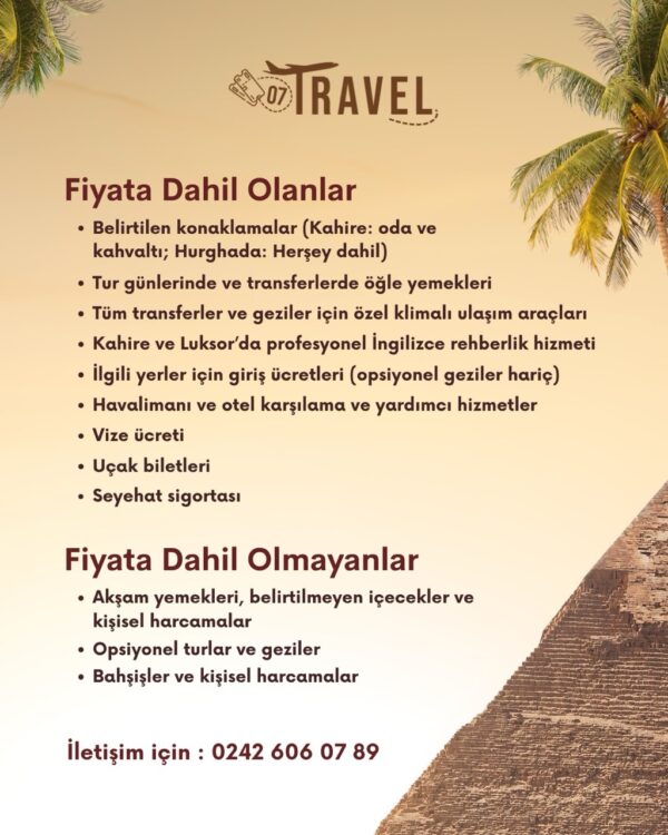 8-Day Egypt Tour from Turkey — Cairo, Luxor & Hurghada (9–16 Nov 2025)
