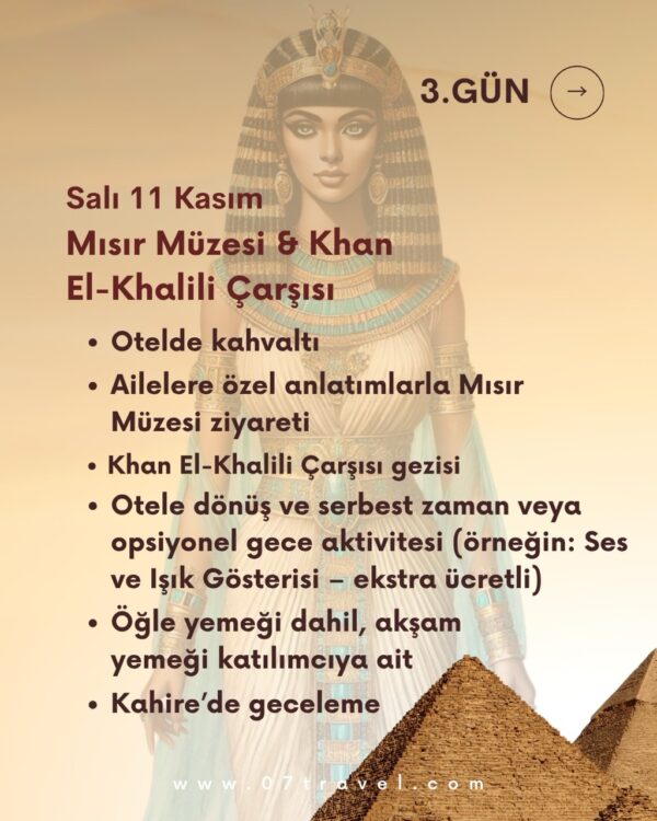 8-Day Egypt Tour from Turkey — Cairo, Luxor & Hurghada (9–16 Nov 2025)