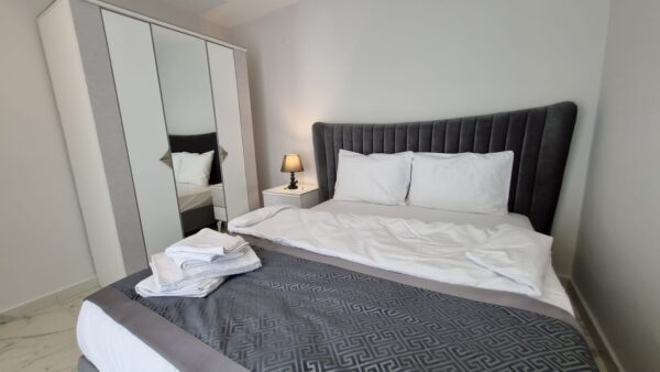 Kleopatra Beach Damlataş 1+1 sea view Apartment